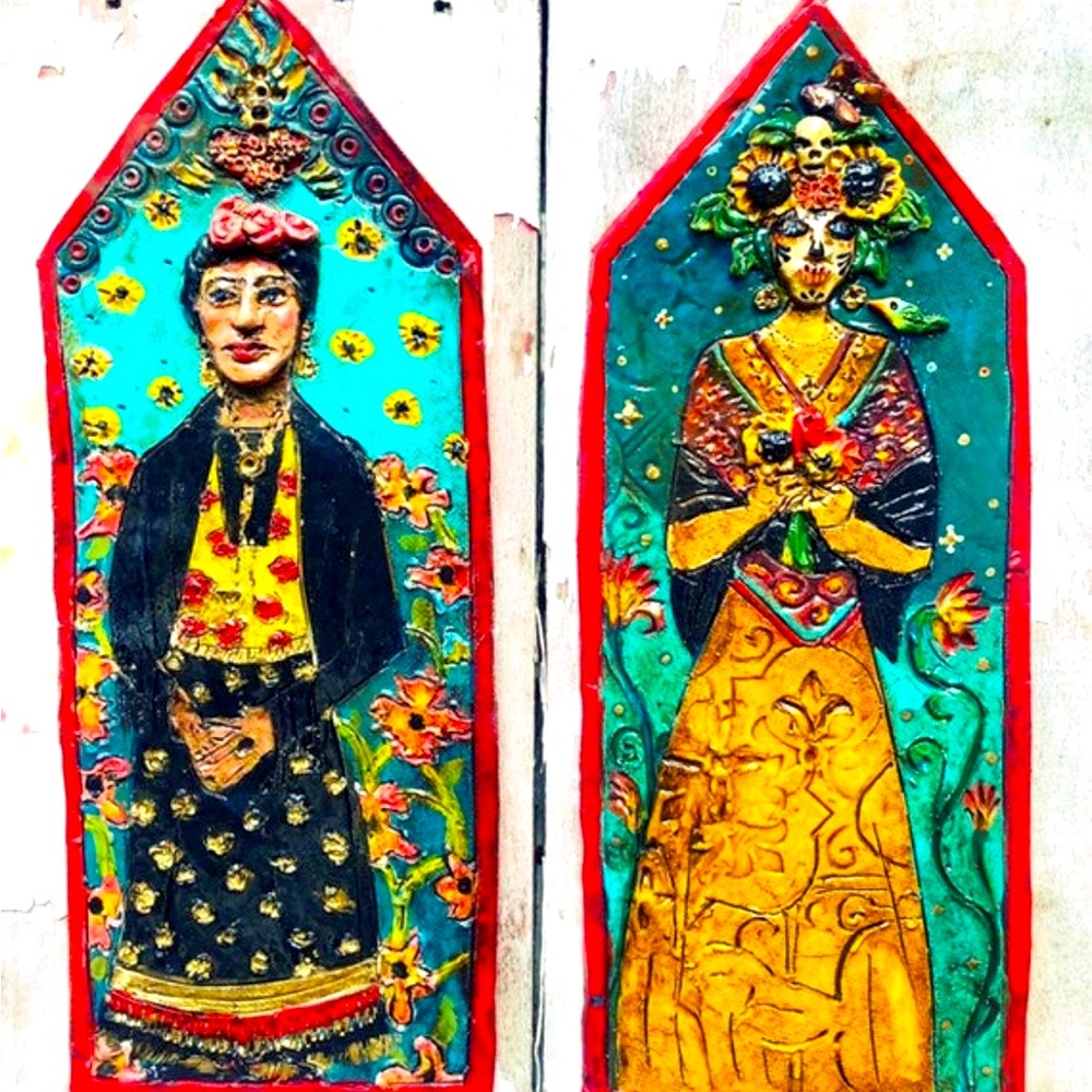 Custom order wall hanging tiles